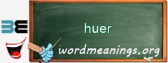 WordMeaning blackboard for huer